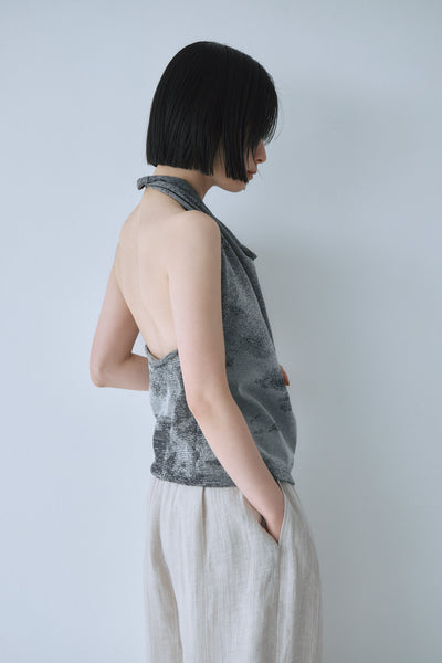 画像をギャラリービューアに読み込む, Sheer Jacquard Halter
