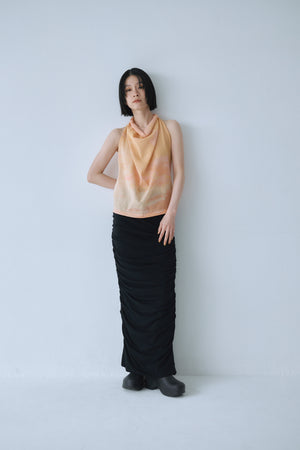 Sheer Jacquard Halter
