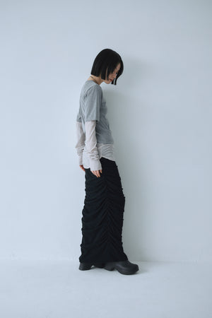 Stitch Tee & Sheer Top