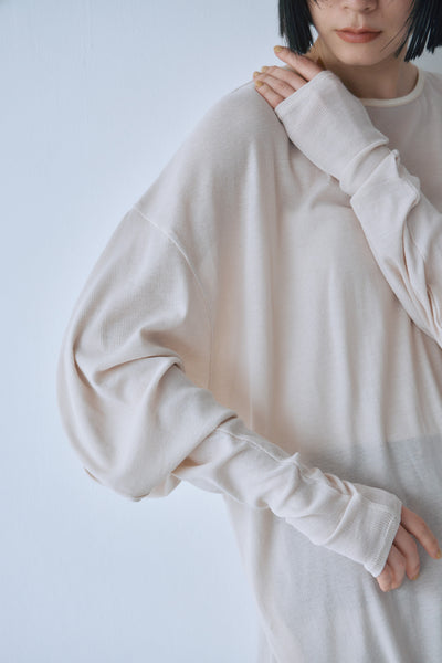 画像をギャラリービューアに読み込む, Sheer Rib Top
