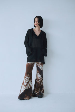 Photo Knit Bell Bottoms