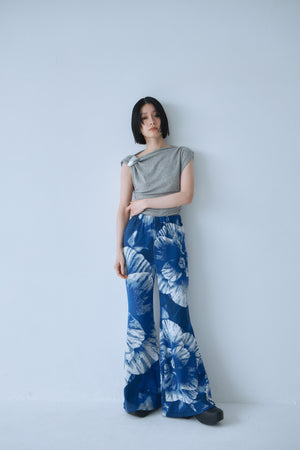 Photo Knit Bell Bottoms