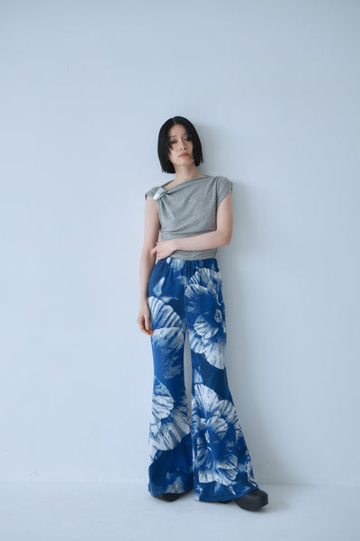 画像をギャラリービューアに読み込む, Photo Knit Bell Bottoms
