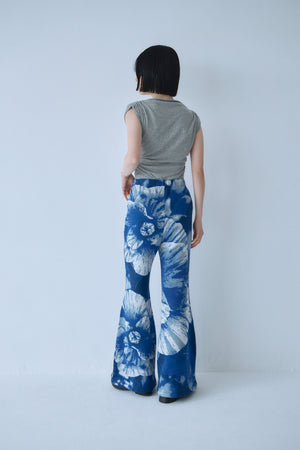 Photo Knit Bell Bottoms