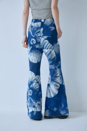 Photo Knit Bell Bottoms