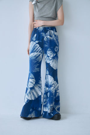 Photo Knit Bell Bottoms