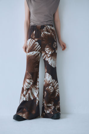 Photo Knit Bell Bottoms