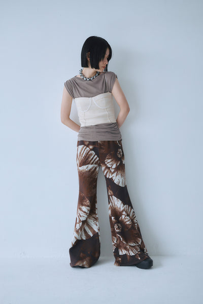 画像をギャラリービューアに読み込む, Ｍelange Knit Bustier
