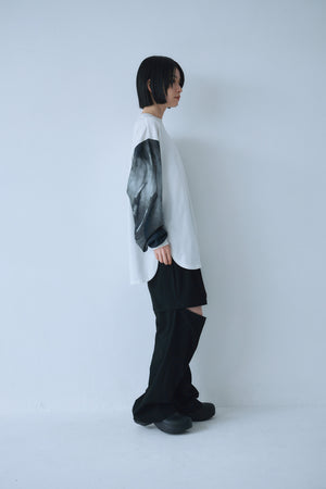 Memories Sleeve Rib Long Tee