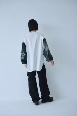 Memories Sleeve Rib Long Tee