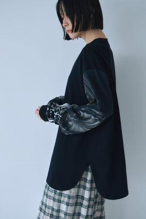 Memories Sleeve Rib Long Tee