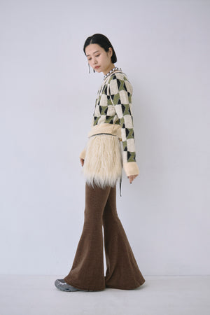 Double Craft Fur Bag