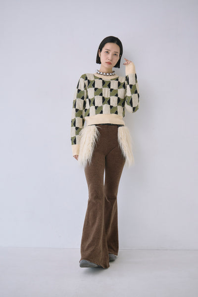Load image into Gallery viewer, Double Craft Fur Bag
