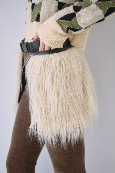 Load image into Gallery viewer, Double Craft Fur Bag
