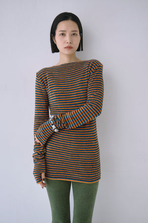 Border Knit Top - A