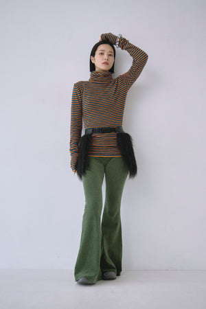 Border Knit Top - A