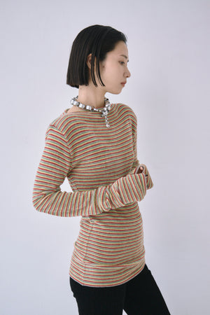 Border Knit Top - B