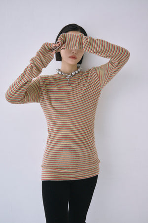 Border Knit Top - B