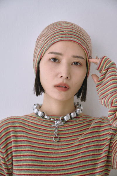 画像をギャラリービューアに読み込む, Border 2Way Turban - B
