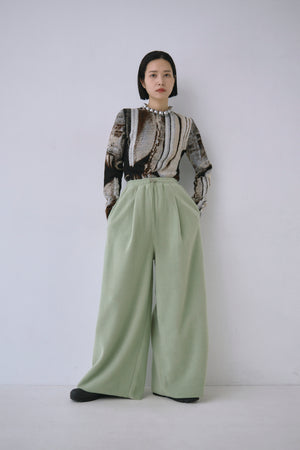 Fleece wide Pants