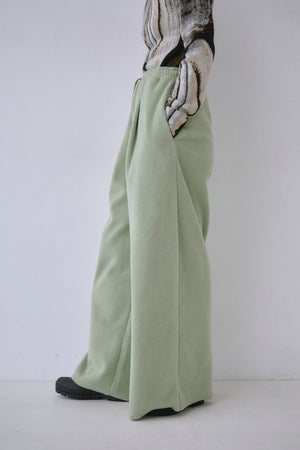 Fleece wide Pants