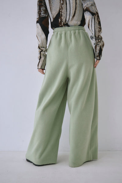 画像をギャラリービューアに読み込む, Fleece wide Pants
