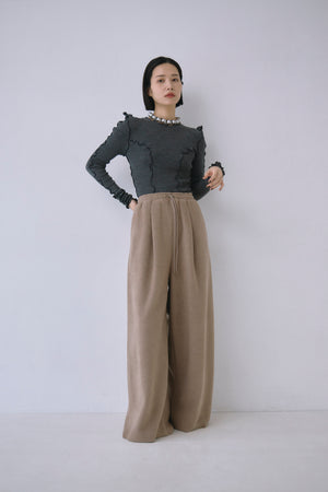 Fleece wide Pants