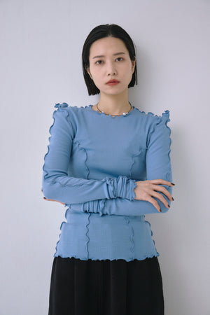 Pointed Shoulder Tops