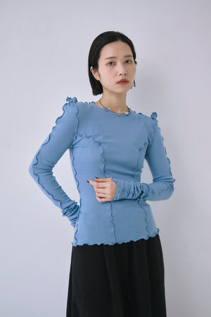 Pointed Shoulder Tops