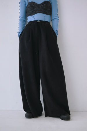 Fleece wide Pants