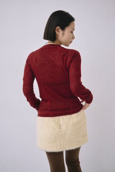 画像をギャラリービューアに読み込む, Lacy Jacquard Athletic Top
