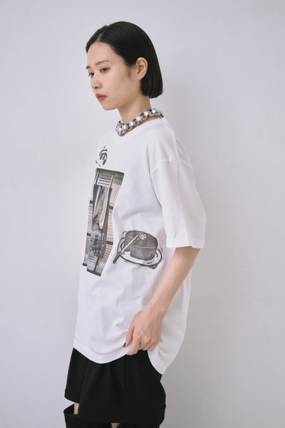 Load image into Gallery viewer, Mediam Photo ×「STAMP DOODLE」Tee
