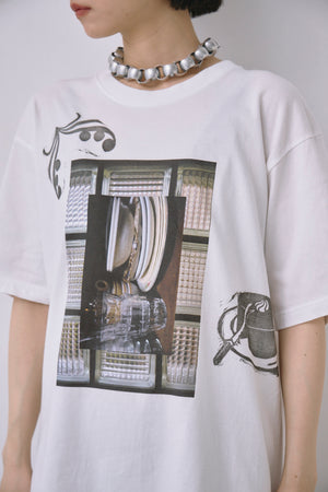 Mediam Photo ×「STAMP DOODLE」Tee