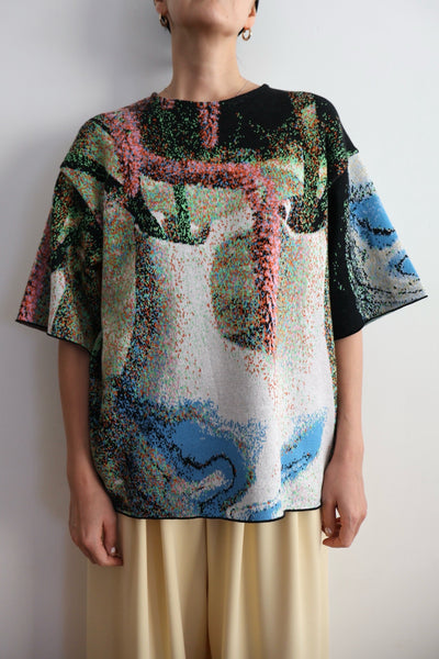 Load image into Gallery viewer, Photo Knit Big Pullover
