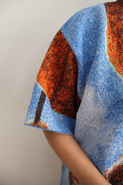 Load image into Gallery viewer, Photo Knit Big Pullover
