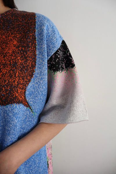 Load image into Gallery viewer, Photo Knit Big Pullover
