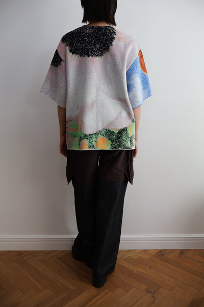 Load image into Gallery viewer, Photo Knit Big Pullover
