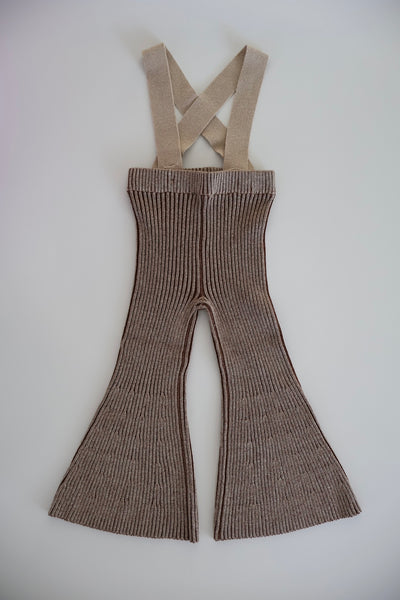 画像をギャラリービューアに読み込む, Kids Rib Knit Bell Bottoms
