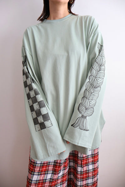 画像をギャラリービューアに読み込む, Mediam ×「STAMP DOODLE」Pullover
