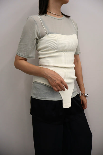 Load image into Gallery viewer, Knit Bare Bodysuit
