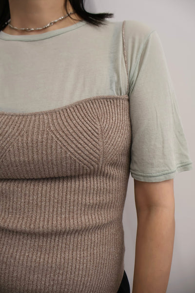 Load image into Gallery viewer, Knit Bare Bodysuit
