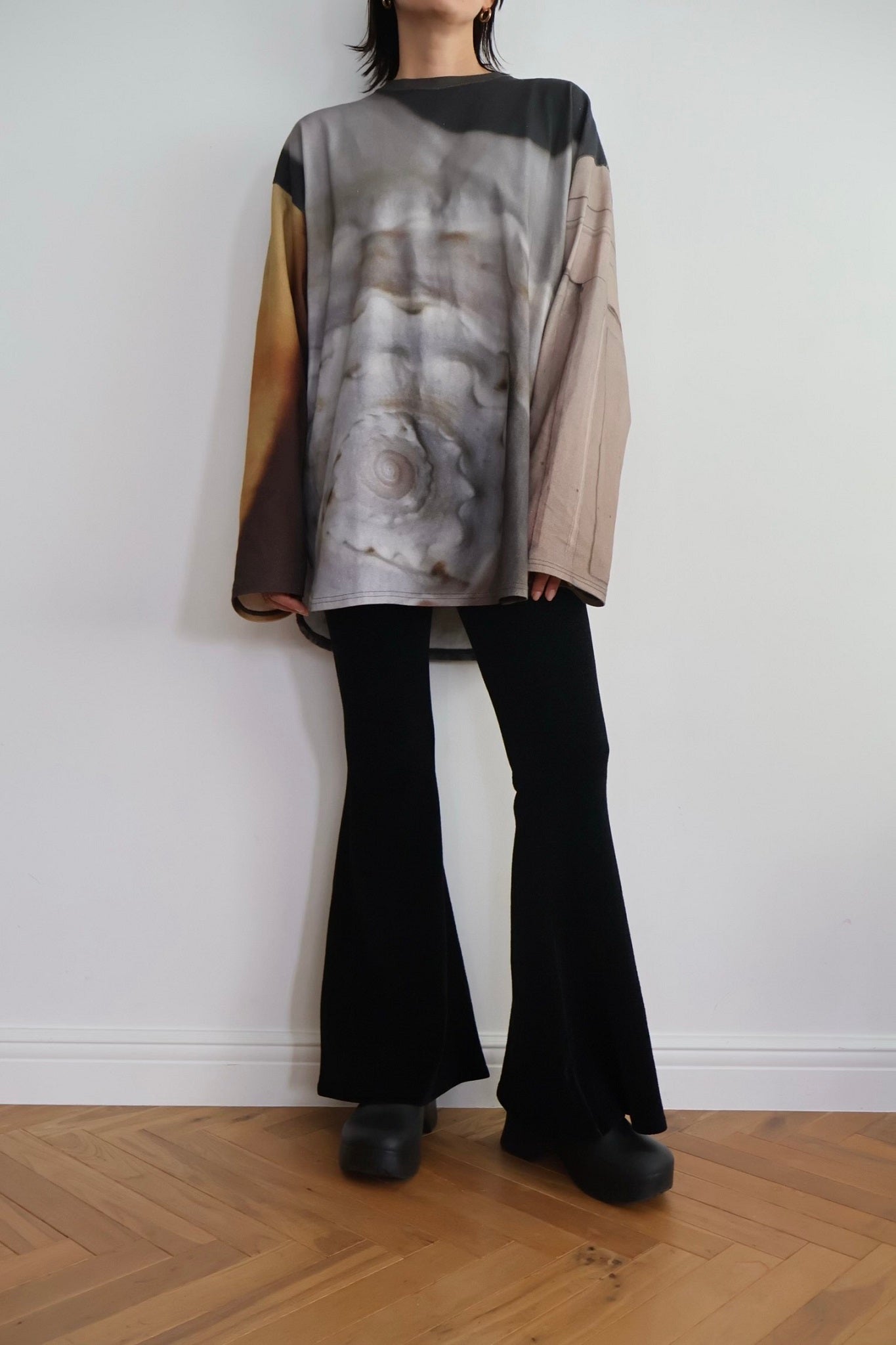 Mole Knit Bell Bottoms – Mediam