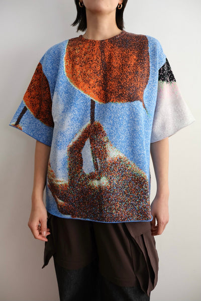 Load image into Gallery viewer, Photo Knit Big Pullover
