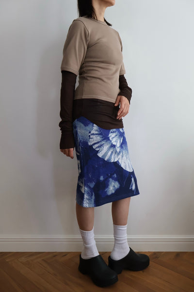 画像をギャラリービューアに読み込む, Stitch Tee &amp; Sheer Top
