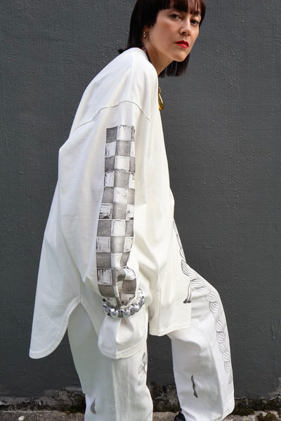 画像をギャラリービューアに読み込む, 【予約商品】Mediam ×「STAMP DOODLE」Pullover 【11月下旬発送予定】
