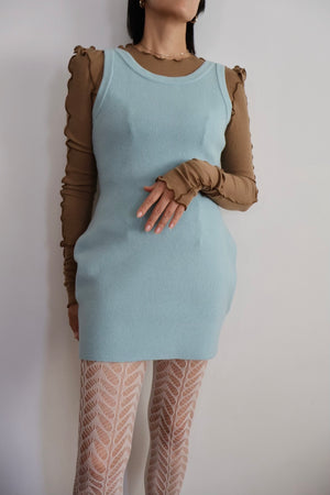 2way Form Mini knit dress
