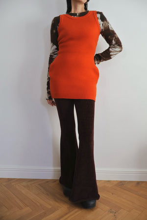 2way Form Mini knit dress