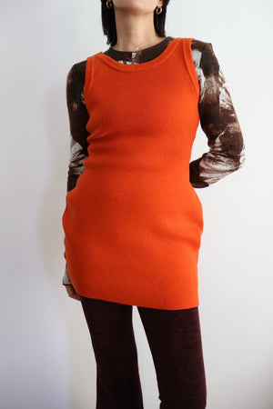 2way Form Mini knit dress