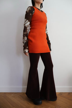 2way Form Mini knit dress