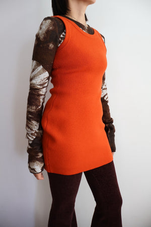 2way Form Mini knit dress